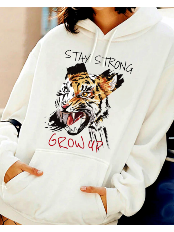 Stay Strong Baskılı Kadın Sweat…