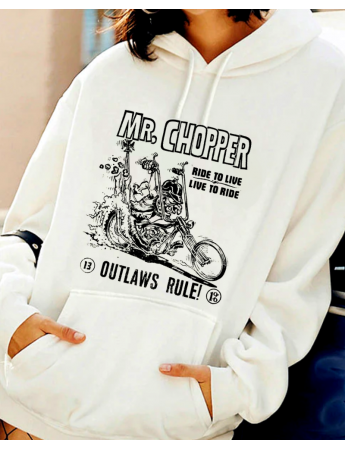 Mr Chopper Baskılı Kadın Sweat