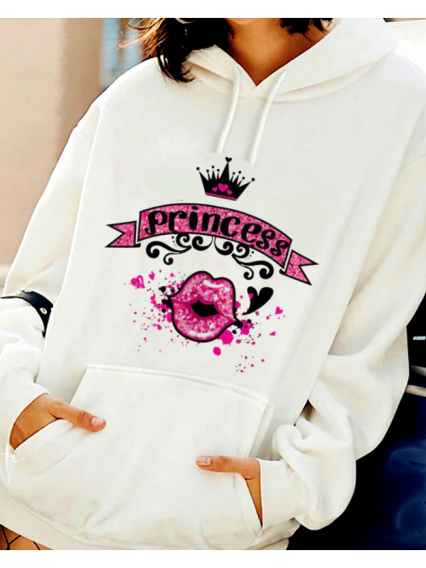 Princess Baskılı Kadın Sweatshirt…