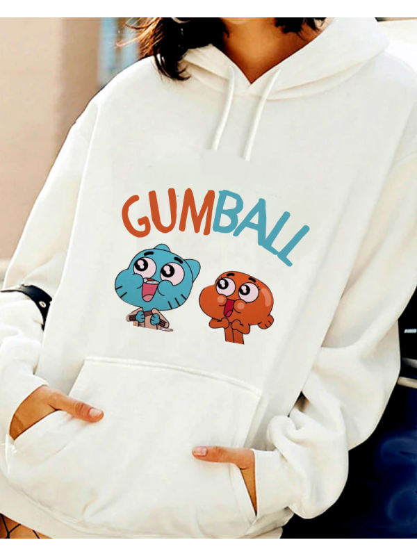 Gumball Baskılı Kadın Sweatshirt…
