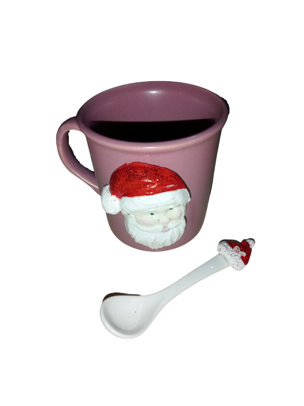 EsmaDesignStore Üç Boyutlu El Yapımı Yılbaşı Temalı Porselen Kaş…