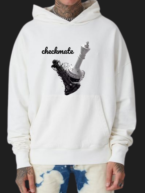 Şah Mat Baskılı Erkek hoodie…