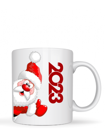 Kişiye Özel Noel Temalı İsimli Kupa 08