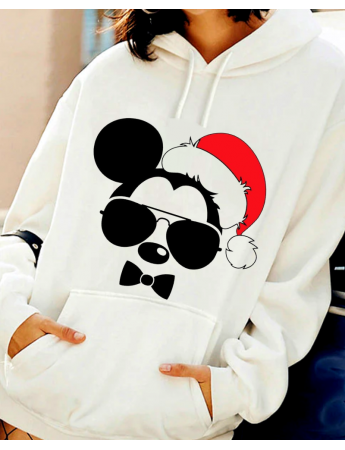 Noel  Mk Baskılı Kadın Sweat 3 iplik