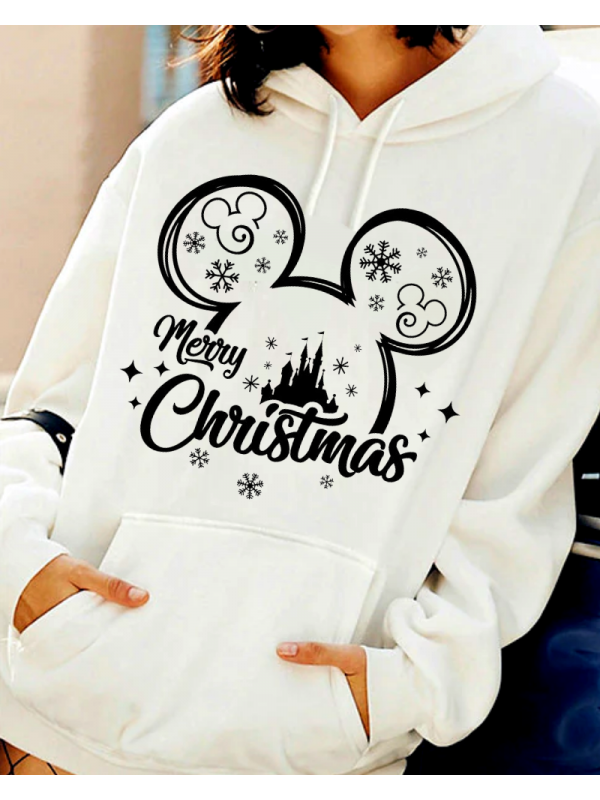 Merry Mk Baskılı Kadın Sweat 3 iplik…