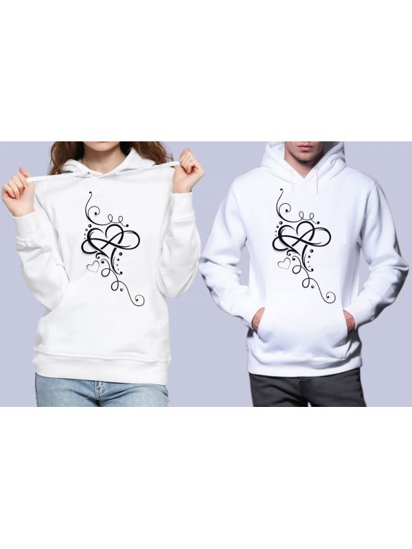 illüstrasyon baskılı sweat - Sevgili Kombini…