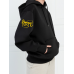 Burgey Baskılı Kadın Sweatshirt Siyah