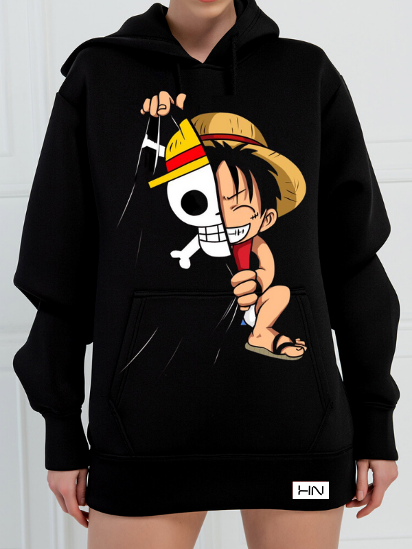 Psycho Baskılı 3 İplik Kadın Sweatshirt Siyah…