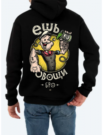 Felix Laflamme's Baskılı Erkek Sweatshirt Siyah