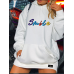 Smile Baskılı Kadın Sweatshirt