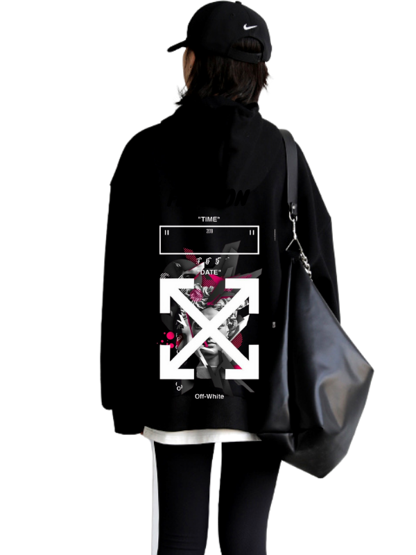 Off White Baskılı Kadın Sweatshirt Siyah…