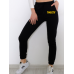 Tweety Baskılı Kadın Jogger Eşofman Takımı Siyah