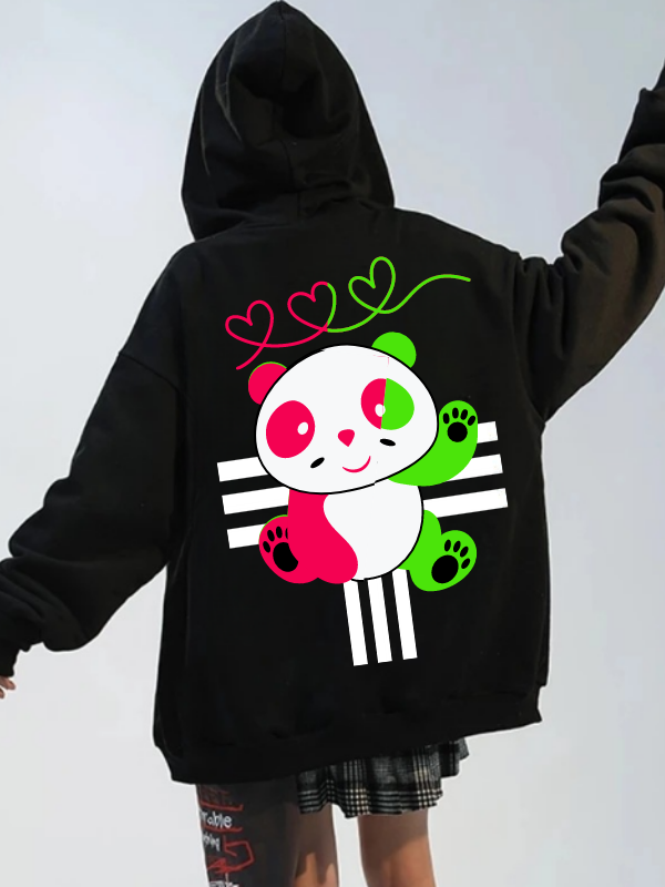Panda Baskılı Kadın Sweatshirt…