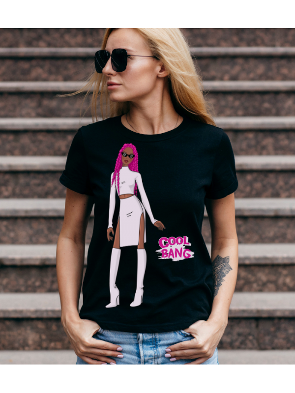 Cool Bang Kadın Tshirt - Siyah…