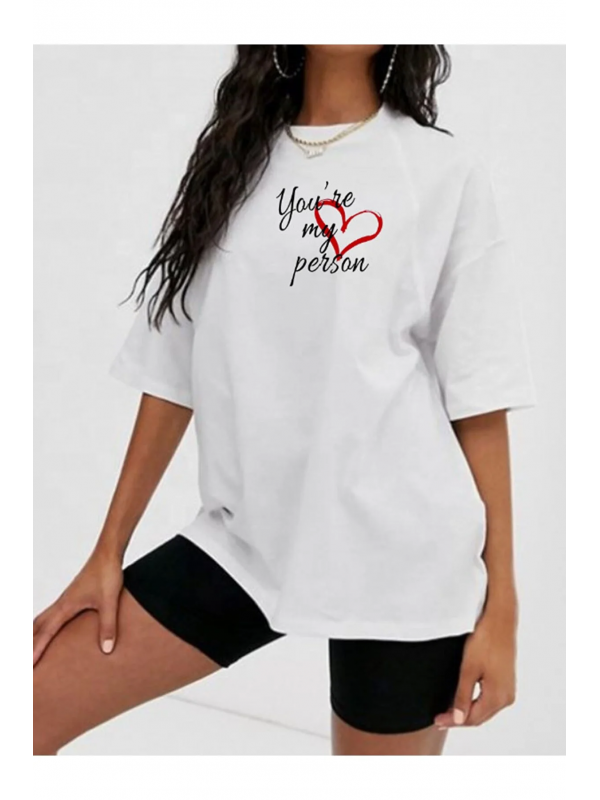 You Are My Person Baskılı Kadın T-shirt…