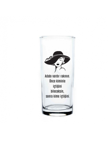 Kişiye Özel Baskılı Rakı Bardağı 05