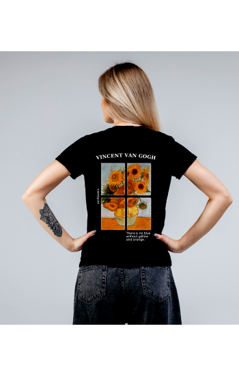 Van Gogh Sunflowers T-Shirt…