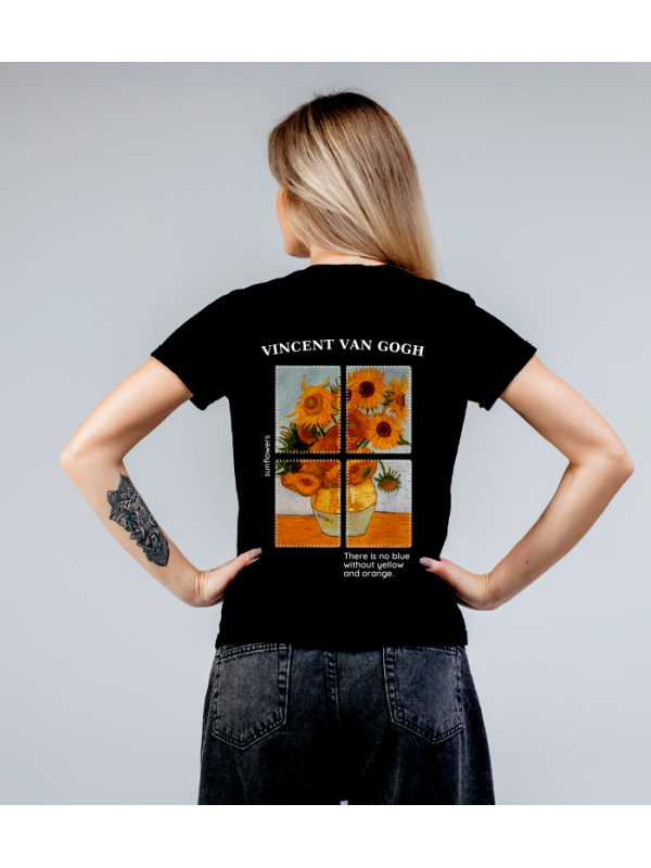 Van Gogh Sunflowers T-Shirt…