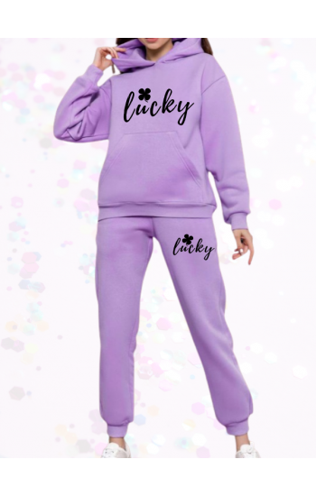 Lucky Jogger Lila Kadın Eşofman Takımı…