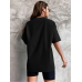 Perfect Yazı Baskılı T-Shirt Siyah