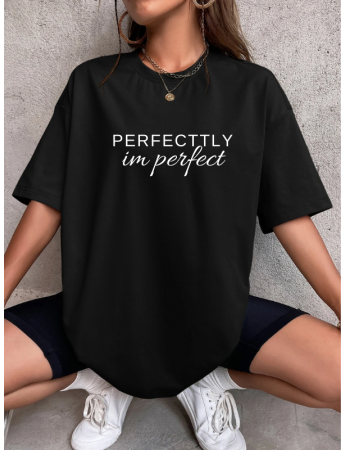 Im Perfect Kadın Oversize Tişört
