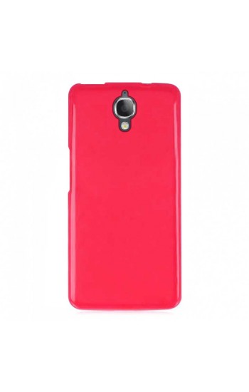 Alcatel IDOL X+ Kılıf Soft Silikon Pembe Kapak…