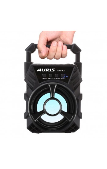 Auris ARS-K3 Kablosuz Bluetooth Hoparlör Siyah…