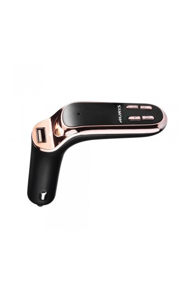 Auris Car S7 Wireless Araç Kiti ve Şarj Cihazı FM Transmitter Rose Gold…