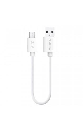 Auris Micro USB 2.1A Powerbank USB Şarj ve Data Kablo 25cm…