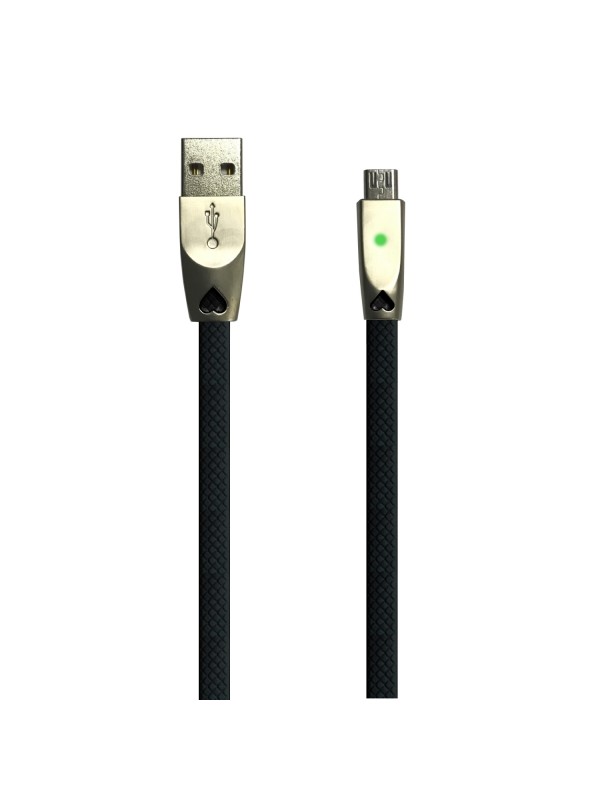 Auris Micro USB 3.4A Led Işıklı Kırılmaz Hızlı Şarj ve Da…