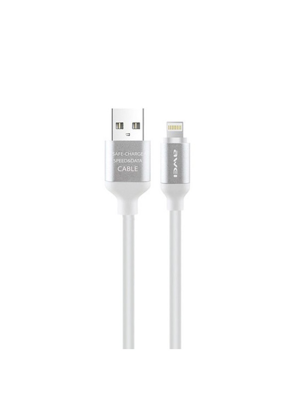 Awei Micro USB Hızlı Şarj ve USB Kablo 1mt CL-81 Beyaz…