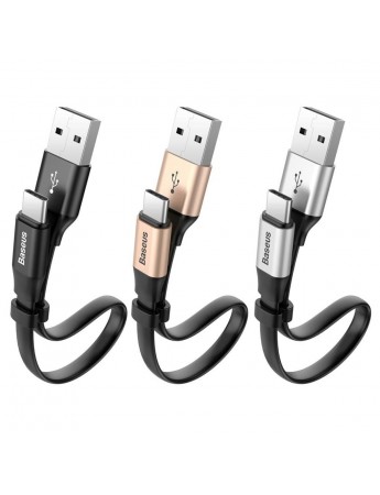 Baseus Nimble Portable Type-C Şarj ve Data Kablosu 2A 23cm CATMBJ-0