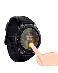 Samsung S3 GEAR 46mm Ekran Koruyucu FRONTIER / CLASSIC FlexiGlass NANO