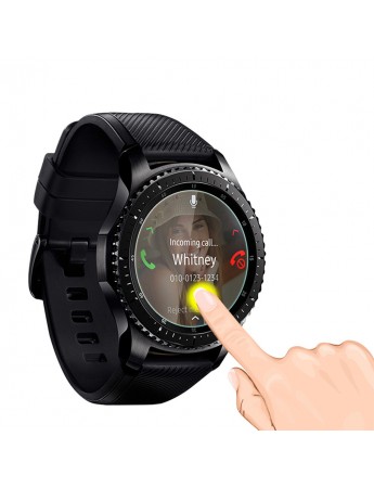 Samsung S3 GEAR 46mm Ekran Koruyucu FRONTIER / CLASSIC FlexiGlass NANO