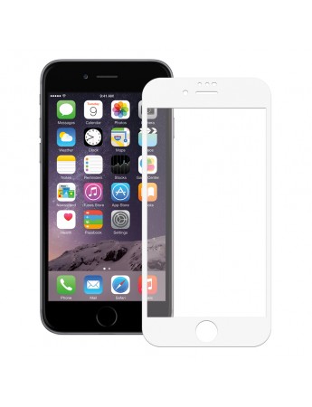 Bufalo iPhone 6 / 6s Ekran Koruyucu Seramik Mat Nano 9D Tam Kaplama Beyaz