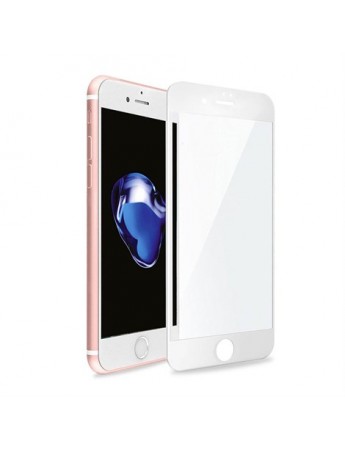 Bufalo iPhone 6 Plus/6s Plus Ekran Koruyucu 5D Temperli Cam Beyaz