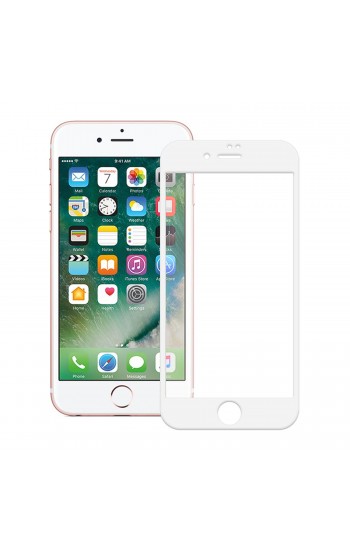 Bufalo iPhone 6 Plus / 6s Plus Ekran Koruyucu 9D Temperli Cam - Beyaz…