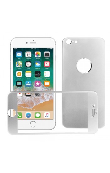 Bufalo iPhone 6 Plus Metal Kenarlı ÖN+ARKA Cam Ekran Koruyucu Gri…
