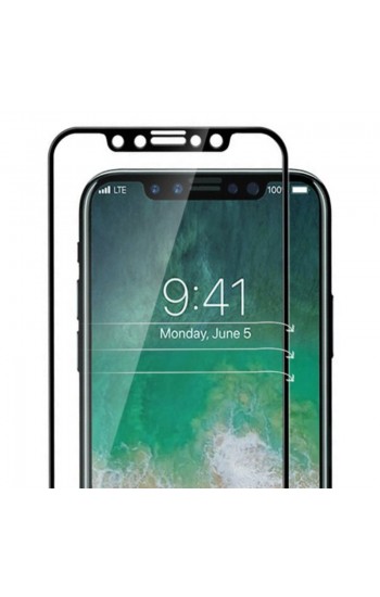 Bufalo iPhone X / XS Ekran Koruyucu 6D Nano Tam Kaplayan Siyah…