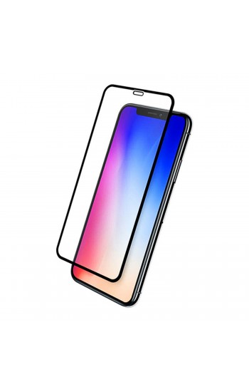 Bufalo iPhone XR Ekran Koruyucu 9D Temperli Cam - Siyah…
