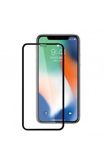 Bufalo iPhone XS Max Ekran Koruyucu 6D Nano Tam Kaplayan Siyah…