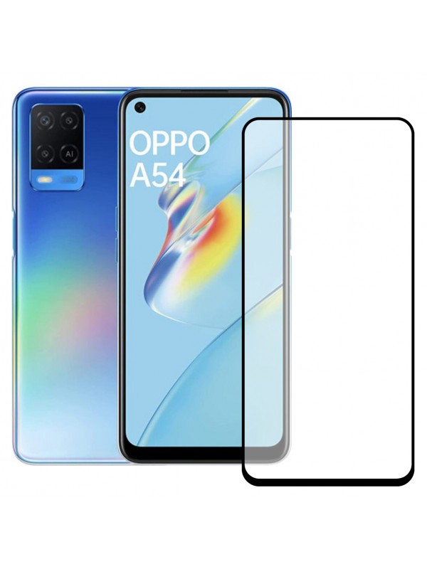 Bufalo Oppo A54 / A55 Ekran Koruyucu 9D Temperli Cam…