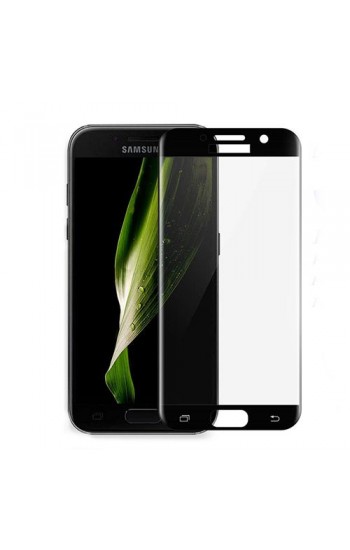 Bufalo Samsung A7 2017 (A720) Kavisli 4D Cam Ekran Koruyucu Siyah…