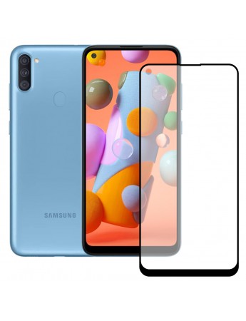 Bufalo Samsung Galaxy A11 / M11 Ekran Koruyucu Seramik Mat Nano 9D Tam Kaplama Siyah