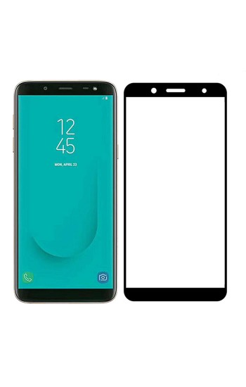 Bufalo Samsung Galaxy J4 Plus Ekran Koruyucu 5D Temperli Cam Siyah…