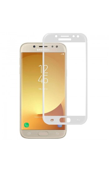 Bufalo Samsung Galaxy J7 Pro J730 Ekran Koruyucu 5D Temperli Cam Beyaz…