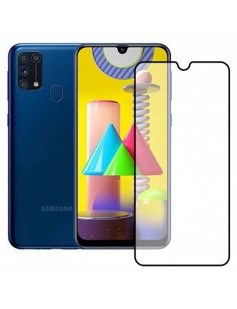 Bufalo Samsung Galaxy M31 Ekran Koruyucu Seramik Mat Nano 9D Tam Kaplama Siyah