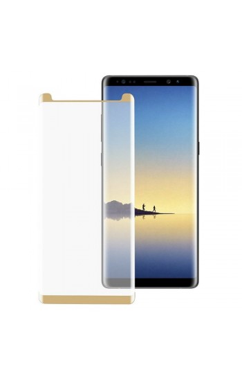 Bufalo Samsung Galaxy Note 8 (N950) Kavisli 4D Cam Ekran Koruyucu Gold…