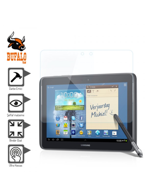 Bufalo Samsung N8000 Note 10.1 Darbe Emici Ekran Koruyucu…