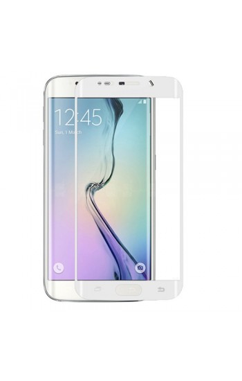 Bufalo Samsung S6 EDGE - Esnek Pet Ekran Koruyucu Kenar Kavisli Beyaz…